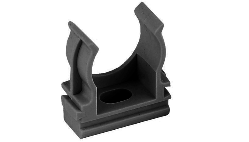 Держатель-клипса d=40  RUVINIL (черная) К01140Ч