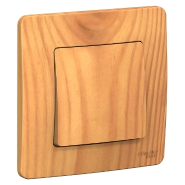 Выключатель 1кл Blanca с/п Ясень 10А BLNVS010105 (6/60)