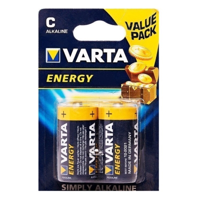 Батарейки VARTA ENERGY C BL*2 (2/200)