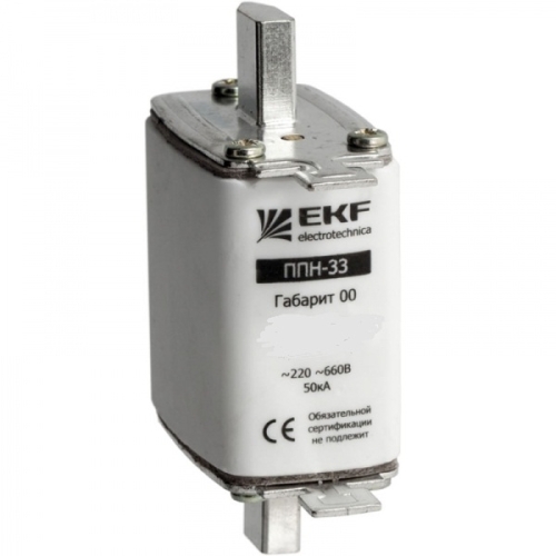 Предохранитель ППН-33 100/50А габарит 00С EKF 