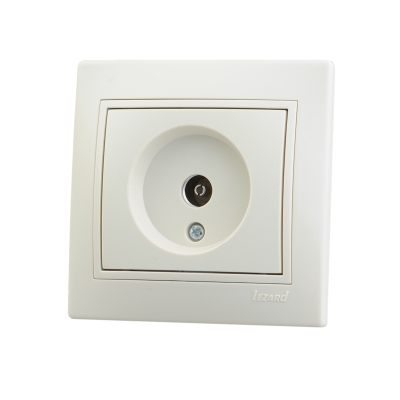 Розетка TV MIRA (керам) крем (0303129)