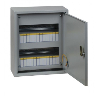 Бокс металлический ЩРН-24з IP31 пласт. замок (350х300х120) EKF PROxima