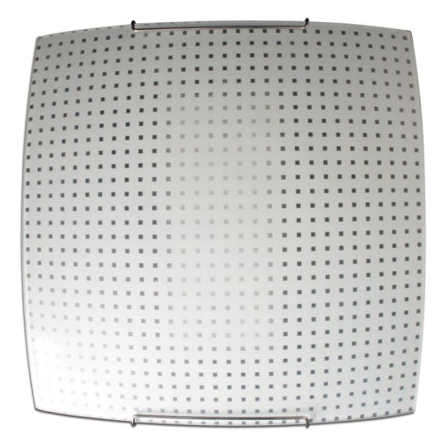 Светильник  Софи квадрат 300*300 1*Е27 хром 1005205501