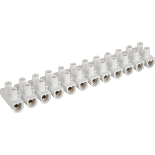 Зажим винтовой 12кл ЗВИ -20  4,0-14мм Navigator (71330) белый (10)  только упаковками