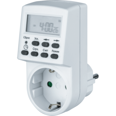 Розетка недел. NTR-E-S01-WH с таймером Navigator (t -10 C) (61555) (48)
