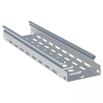 Лоток перфорир. металлический 50х100х3000-0,7 мм EKF