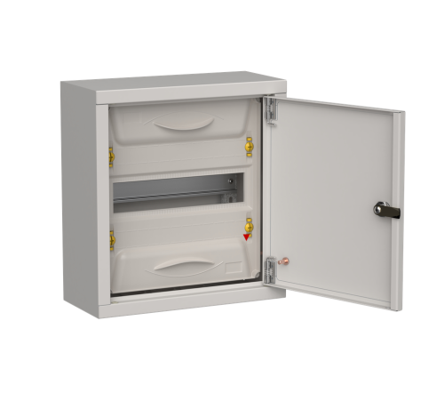 TITAN 5 Корпус металлический ЩРН-12 (1х12) 355х325х170мм IP31 IEK