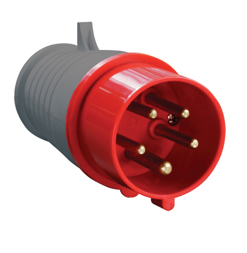 Вилка переносная 015-ССИ 3P+PE+N 16А 380В IP44 IEK