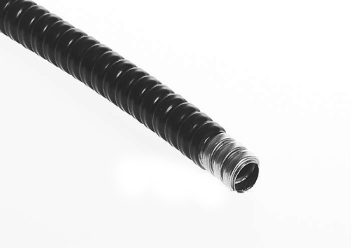 Металлорукав МРПИ НГ в изоляции черный 25 мм (50м) РУВИНИЛ