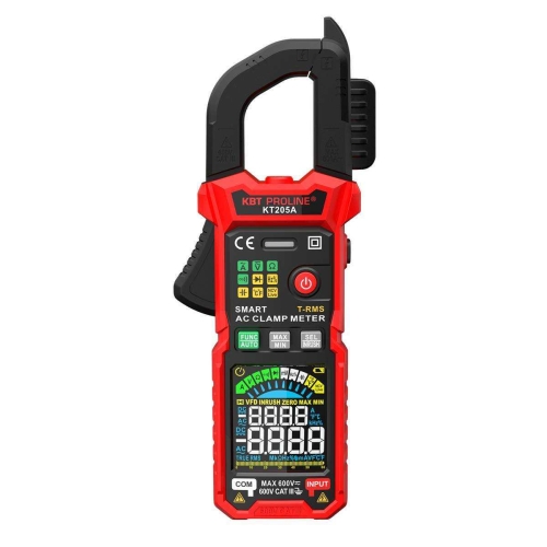 Токоизмерительные клещи КВТ цифровые KT 205А 