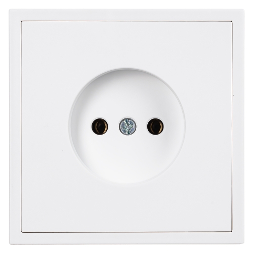 Розетка 1гн сп бз белая Капелла Smartbuy (SBE-09w-10-S1-N)