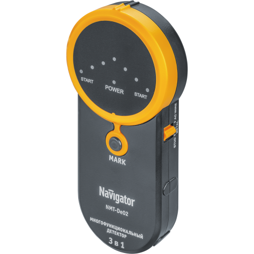 Детектор металла и проводки NMT-De02 Navigator (для поиска по дереву и пластику) 93621