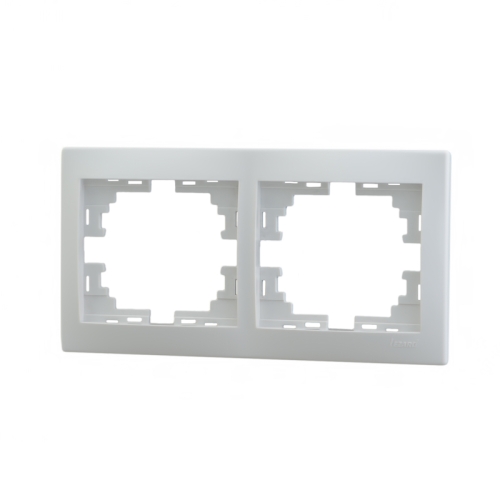 Рамка 2-ая MIRA белый (0200147)