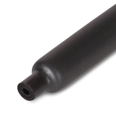 Термо трубка в бухтах клеевая ТТК-(3:1)-20/6 черная (КВТ) (25)