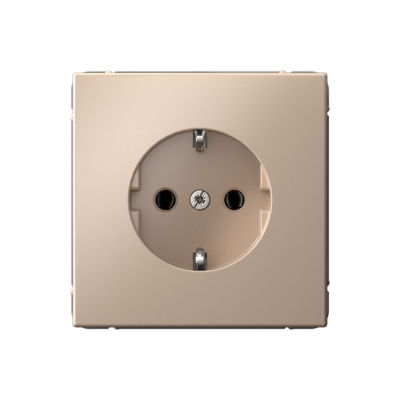 ARTGALLERY РОЗЕТКА с заземлением, 16А, механизм, ПЕСОЧНЫЙ