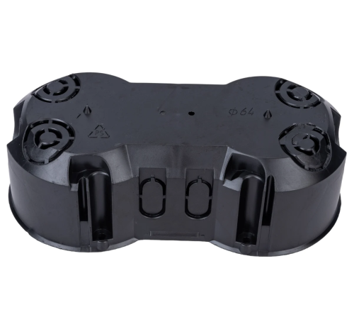 Коробка  устан. под бетон 2-х мест 141х70х45 IP30 Greenel