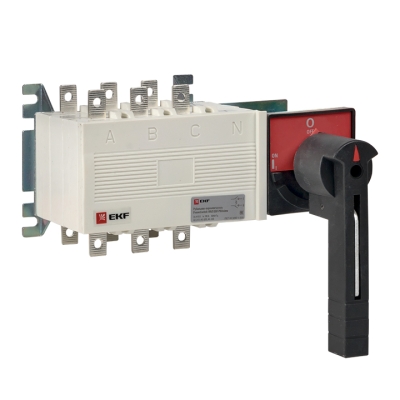 Рубильник-переключатель 100A 3P c рукояткой управления для прямой установки PowerSwitch EKF (pscs бо