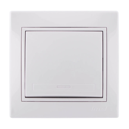 Выключатель 1кл MIRA бел (0202100) (10)