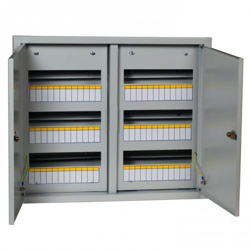 Бокс металлический ЩРН-72з  2-х дверн.IP31 (480х565х125)