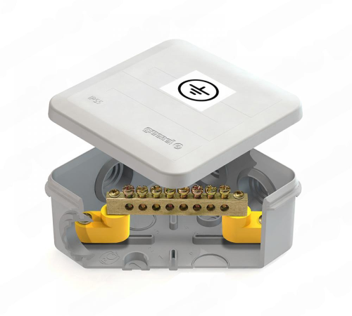 Коробка распр.герм.  85*85*50 IP55 GREENEL GE41360 (уравнивания потенциалов) (60)