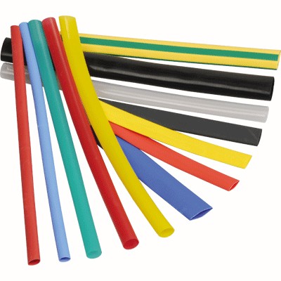 Термо трубка EKF 4/2 набор: 7цв по 3шт  100 мм