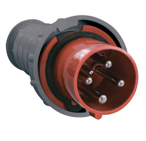 Вилка переносная 034-ССИ 3P+PE 63А 380В IP67 IEK