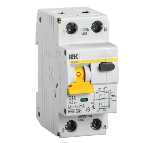 KARAT АВДТ 32 C10 30мА тип A IEK