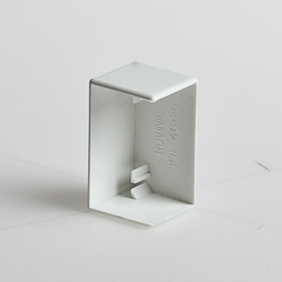 Заглушка 60х40 (белый) (10) РУВИНИЛ