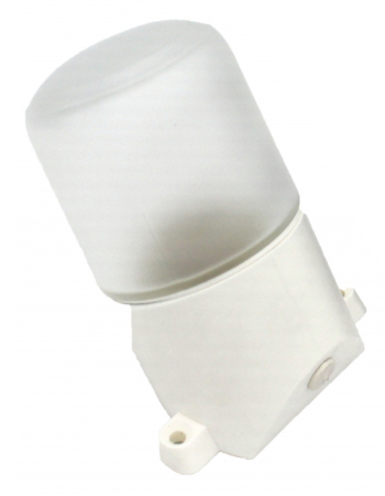 Светильник д/саун ЭРА НББ 01-60-002 наклон. пластик белый (15/450)