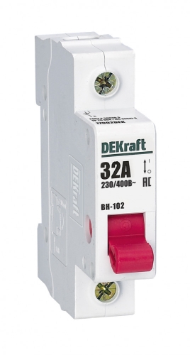 Выкл. нагр. 1Р 32А ВН-102 DEKraft