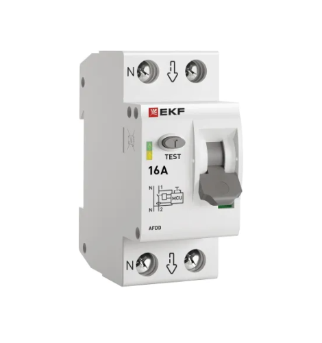 Устройство защиты от дугового пробоя УЗДП 1P+N 16А EKF PROxima