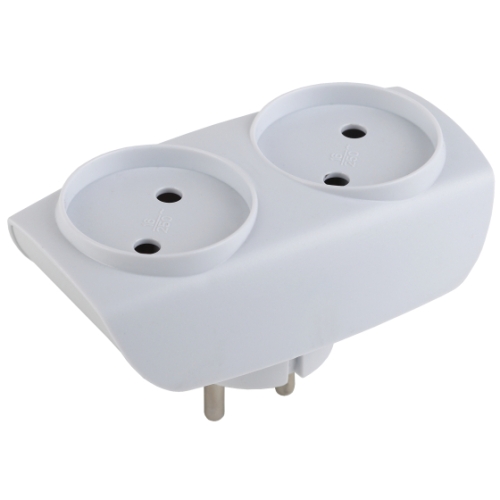 Разветвитель 2гн белый ЭРА 6А