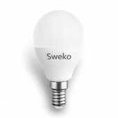 Лампа Sweko  42LED-G45-10W-230-6500K-E14 (38741)