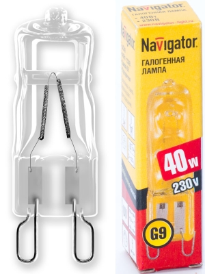 Лампа Navigator NH- JCD9-40-230-G9 CL (20) (94215)
