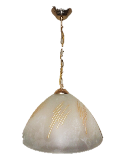 Светильник подв. цепь зол. 1х100Вт/Е27 