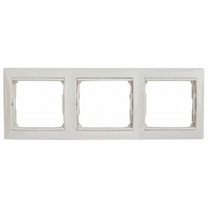 Рамка 3 поста Valena белый (774453) 2/40