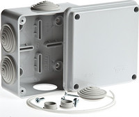 Коробка распр.герм. 100*100*50 IP54 СЕРАЯ RUVINIL   (48) 67050