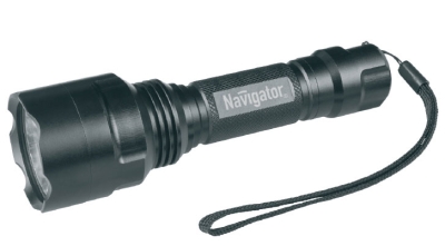 Фонарь Navigator NPT-P0318650 аллюм. профессиональный 1 CREE LED*10 Вт (71583)