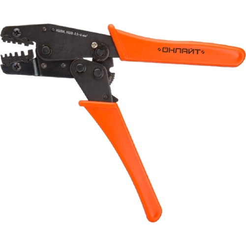 Пресс-клещи ОНЛАЙТ OHT-Pkv02-M-6 (для НШВИ до 6мм2) 80912