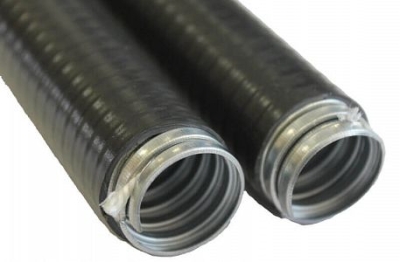 Металлорукав НГ в изоляции черный 25 мм МОРОЗОСТОЙКИЙ БЕЗ ТРОСА (50м) ЗЭТАРУС