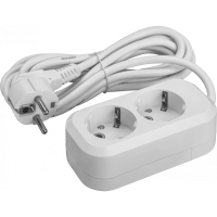 Удлинитель Онлайт 2 гн. 3 м с з/к ПВС 3х1 3500Вт  (90513) (50)