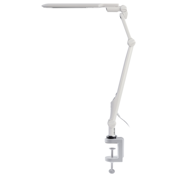 Светильник  LED ЭРА NLED-496-12W-W-W белый светодиодный настольный на струбцине