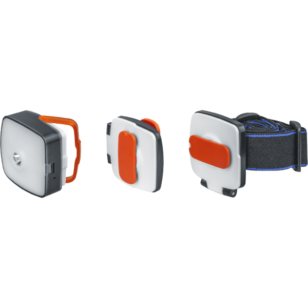 Фонарь налобный Navigator NPT-H26-ACCU 5Вт+4LED 50 м., до 9ч.раб., IP42 3реж. (80340)